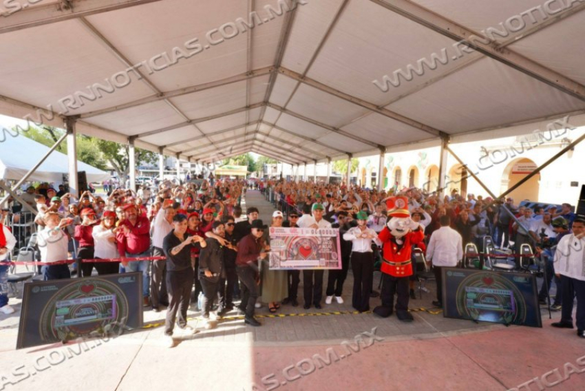 NUEVO LAREDO, PUERTA DE MÉXICO AL MIGRANTE, SEDE DEL GRAN SORTEO ESPECIAL NO. 303 DE LA LOTERÍA NACIONAL