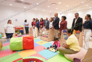 INAUGURAN EN NUEVO LAREDO PRIMER ESPACIO AMIGABLE CON ENFOQUE DE INFANCIA Y BEBETECA DE TODO TAMAULIPAS
