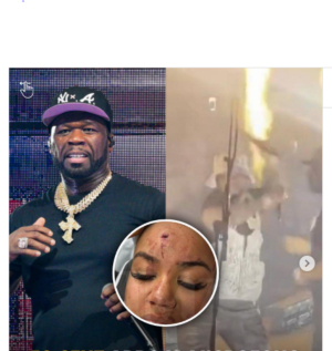 50 Cent lanza micrófono en un ataque de rabia y lesiona a una fan