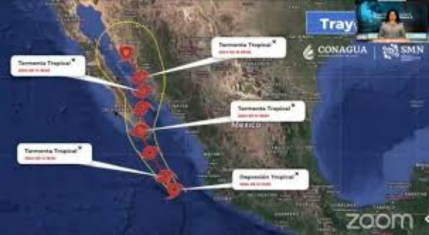 Tormenta Tropical &lsquo;Ileana&rsquo; impactar&aacute; a M&eacute;xico: Conagua