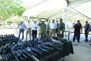 Las armas deben servir para proteger a la población: Américo Villarreal