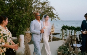 La hija de Paul Walker se casó y Vin Diesel la acompañó hacia el altar