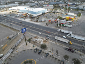 ANUNCIA GOBIERNO MUNICIPAL CIERRE DE CARRETERA NACIONAL POR TRABAJOS DE CONSTRUCCI&Oacute;N DE PUENTE PEATONAL
