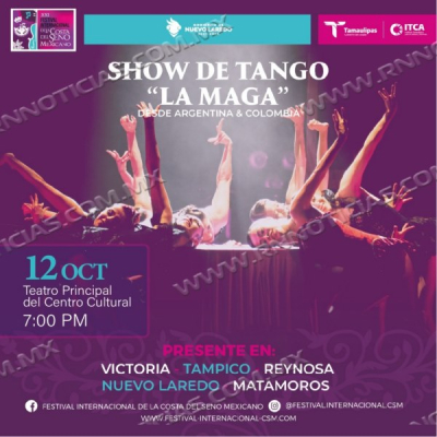 ¡Deslumbra con el Tango en el Festival Internacional de la Costa del Seno Mexicano!
