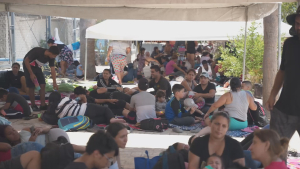 VIDEO Disminuye cifra de migrantes venezolanos en Nuevo Laredo; hay poco más de 400