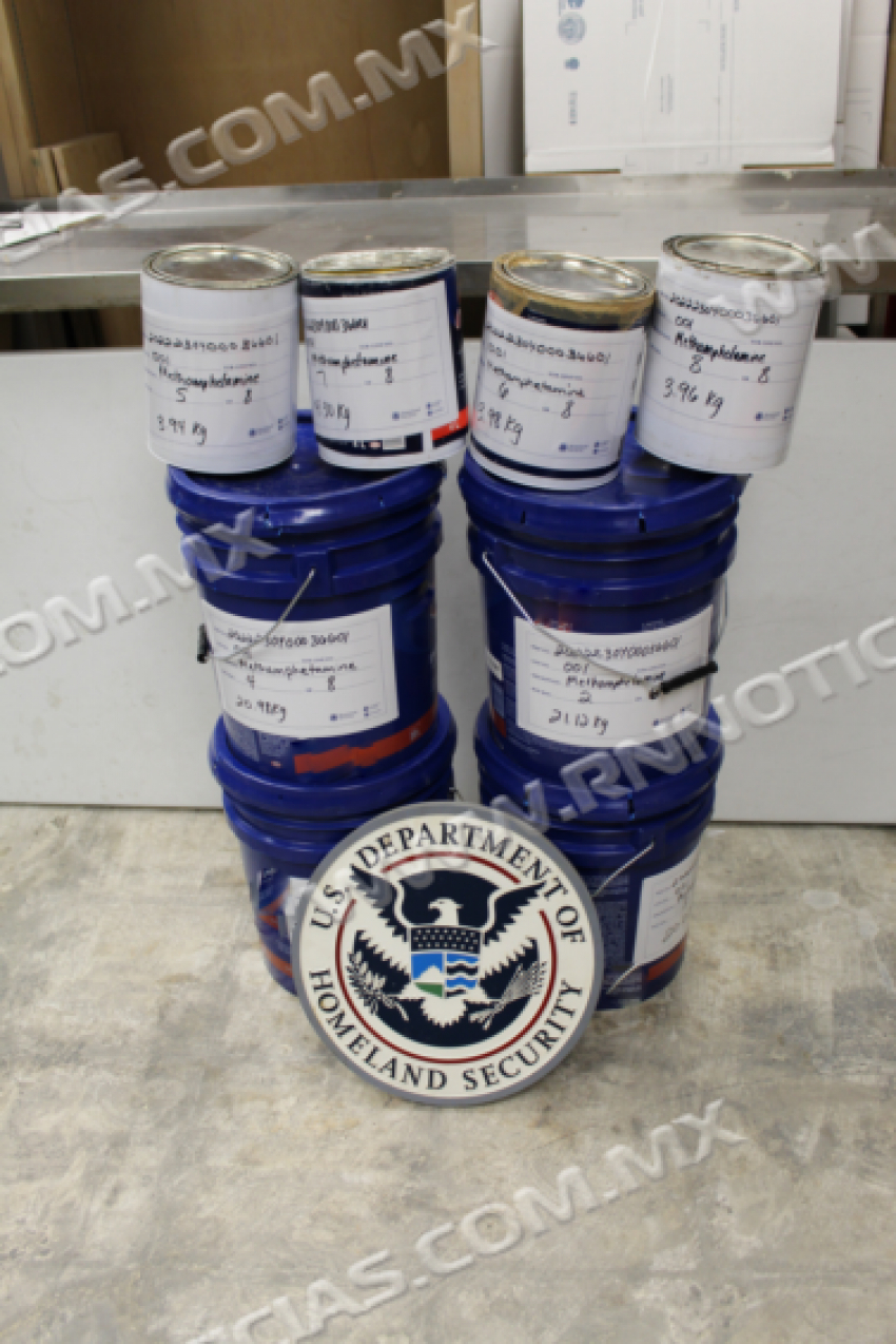 CBP de Laredo incautan metanfetamina con valor de más de $4 millones de dólares