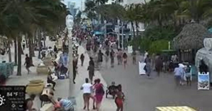 Reportan varios heridos tras tiroteo en Hollywood Beach, Florida