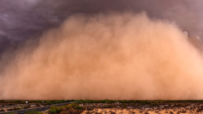 Prevén llegada de nuevo polvo de arena del Sahara a Tamaulipas