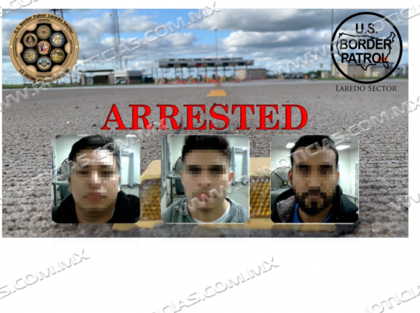 Agentes de la Patrulla Fronteriza del Sector Laredo arrestan a múltiples impostores de pasaportes