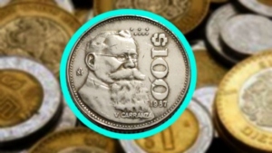 Moneda de 100 pesos con Venustiano Carranza vale miles de pesos