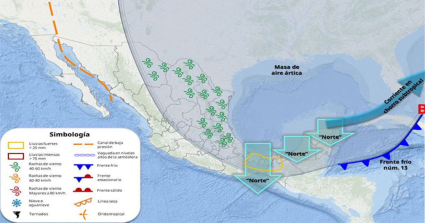 Anuncian amaneceres gélidos para el Estado