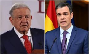 L&oacute;pez Obrador acusa al presidente de Espa&ntilde;a de faltar al respeto a Sheinbaum