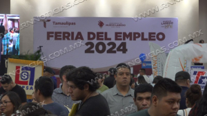 Ofertan más de mil 500 vacantes en segunda Feria del empleo en Nuevo Laredo