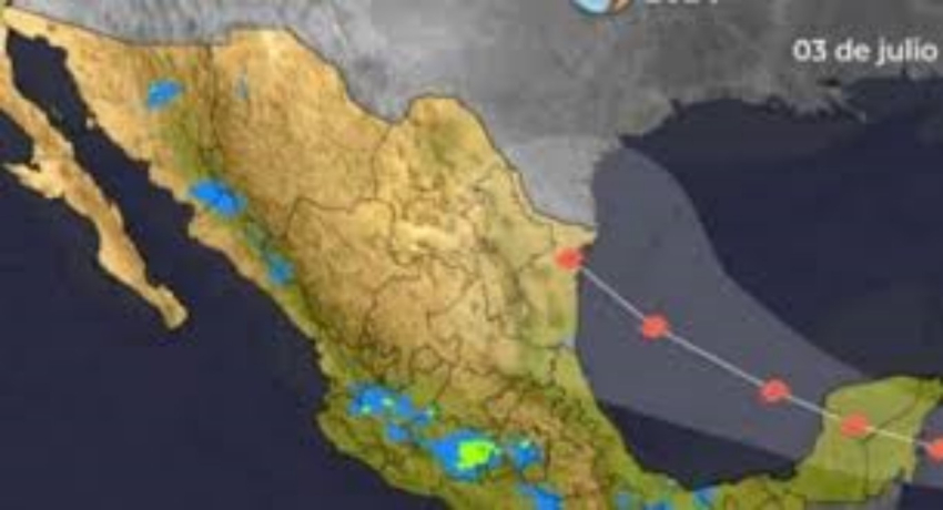 Huracán Beryl impactará al centro de Quintana Roo