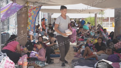Reabren asilo para migrantes en Nuevo Laredo por cita de CBP ONE