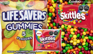 Cofepris retira lotes de Skittles, Salvavidas y Life Savers por estar contaminados