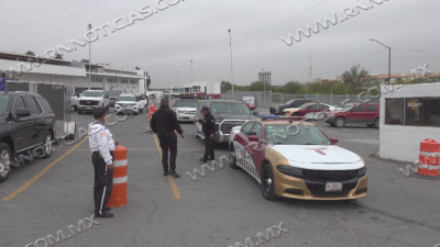 Guardia Estatal refuerza seguridad a paisanos en Nuevo Laredo durante temporada invernal