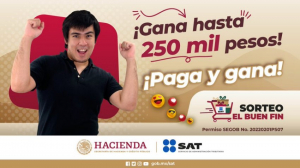 ¿Cuándo es el sorteo del SAT en el que podrías ganar hasta 250 mil pesos?