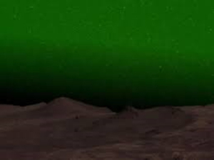 Descubren que el cielo nocturno de Marte es verde