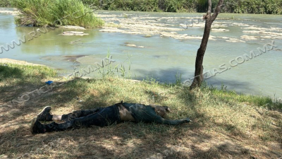 Recuperan ahogado n&uacute;mero 6 en Nuevo Laredo; Pide PC no confiarse por r&iacute;o bajo