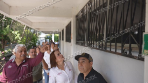 Alcaldesa supervisa avances en rehabilitaci&oacute;n de viviendas afectadas por explosi&oacute;n en Nuevo Laredo