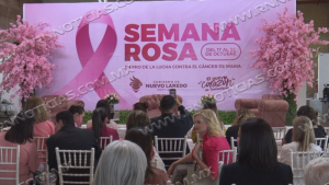 Buscan concientizar sobre cáncer de mama con  Semana Rosa