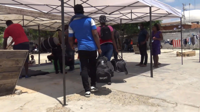 VIDEO Lentos procesos de asilo en Estados Unidos por Nuevo Laredo; Piden a migrantes ir a otras fronteras