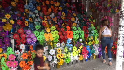 VIDEO Comerciantes de flores esperan buenas ventas con Día de muertos