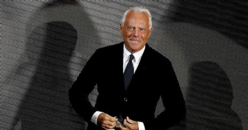 Reportan la muerte del afamado diseñador italiano Giorgio Armani, tenía 91 años de edad
