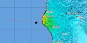 Sismo de magnitud 6.2 sacude la costa norte de California, EU