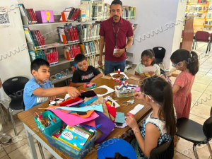 NI&Ntilde;AS, NI&Ntilde;OS Y ADOLESCENTES DISFRUTAN VACACIONES CON ACTIVIDADES GRATUITAS EN LAS BIBLIOTECAS DE NUEVO LAREDO