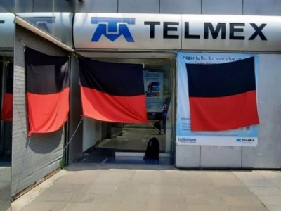 Por primera vez desde su privatización TELMEX se va a huelga