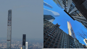 Estas son las impactantes imágenes del edificio más delgado del mundo