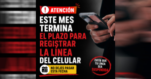 Corre reloj para registrar l&iacute;neas celulares; plazo vence el 30 de junio