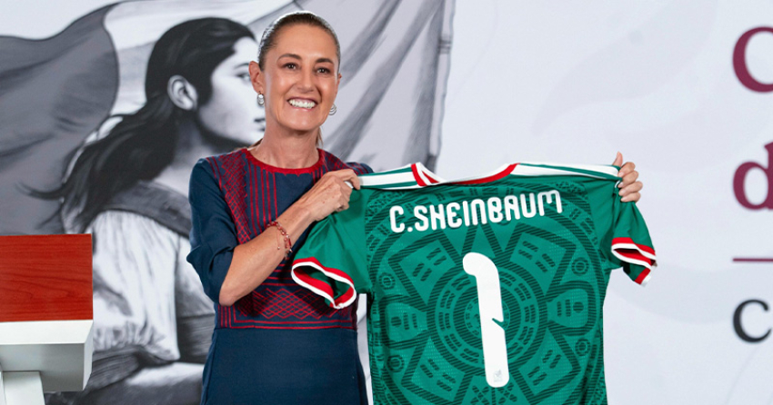 Inicia una etapa distinta del futbol mexicano: Claudia
