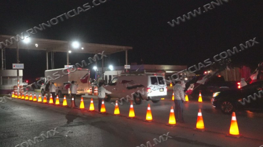 Cruza primer Caravana de Paisanos de Querétaro; fueron recibidos por operativa especial de los tres niveles de gobierno