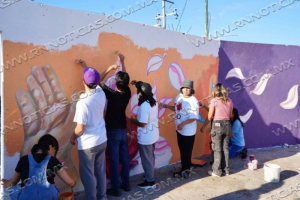 SE SUMA NUEVO LAREDO A SEGUNDA JORNADA NACIONAL DE TEQUIOS Y MURALES POR LA PAZ