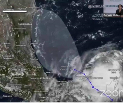 Depresión tropical tocará tierra en Tamaulipas: SMN