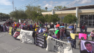 An&aacute;huac se manifiesta contra abusos de Fuerza Civil