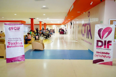 DIF NUEVO LAREDO MEJORA MOVILIDAD DE PACIENTES CON APLICACI&Oacute;N GRATUITA DE TOXINA BOTUL&Iacute;NICA