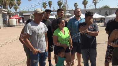 Migrantes venezolanos desesperados por cruces lentos de CBP ONE; llevan más de un mes