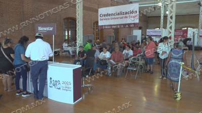 Inicia en Nuevo Laredo registro para nueva credencial del Servicio Universal de Salud