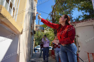 LANZA ALCALDESA CARMEN LILIA CANTUROSAS PROGRAMA &ldquo;PINTA TU FACHADA&rdquo; PARA TRANSFORMAR ENTORNOS Y EMBELLECER NUEVO LAREDO