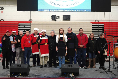 LLEVAN ALEGR&Iacute;A A MILES DE FAMILIAS NEOLAREDENSES EN LA  POSADA DEL COMPARTIR