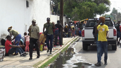 VIDOE Haitianos no desistirán de cruzar a Estados Unidos; Estarán en México el tiempo necesario