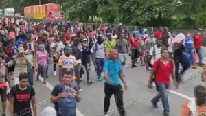 VIDEO Ya hay presencia de haitianos en Tamaulipas