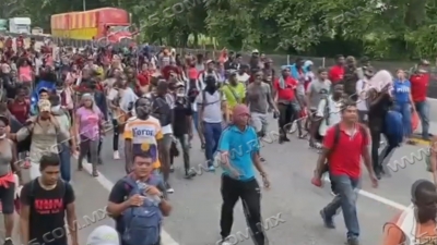VIDEO Ya hay presencia de haitianos en Tamaulipas