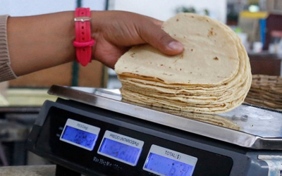 Aumenta a 25 pesos el kilo de tortillas en la zona sur de Tamaulipas