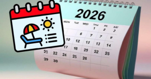 En esta fecha ser&aacute; el primer puente de 2026