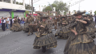 Nuevo Laredo conmemora 115 a&ntilde;os del inicio de la Revoluci&oacute;n Mexicana con desfile c&iacute;vico-militar
